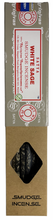 Load image into Gallery viewer, Satty White Sage incense packaging on a white background