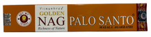 Load image into Gallery viewer, Box of Golden Nag Palo Santo incense sticks on a white background