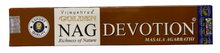 Load image into Gallery viewer, Box of Golden Nag Devotion incense sticks on a white background