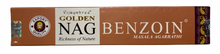 Load image into Gallery viewer, Box of Golden Nag Benzoin incense sticks on a white background