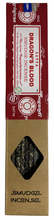 Load image into Gallery viewer, Dragon's Blood smudge incense packaging on a white background
