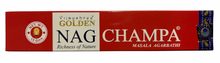 Load image into Gallery viewer, Box of Nag Champa incense sticks on a white background
