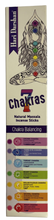 Load image into Gallery viewer, Box of Holi Darsan 7 Chakras incense sticks on a white background
