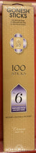 Load image into Gallery viewer, Gonesh 100ct. Incense Sticks
