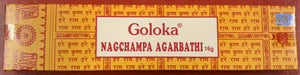 Goloka Nag Champa Agarbathi Incense Sticks