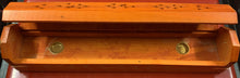 Load image into Gallery viewer, Orange Wood Box Incense Burner
